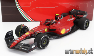 BBR-MODELS - FERRARI - F1-75 TEAM SCUDERIA FERRARI N 55 AUSTRALIAN GP 2022 CARLOS SAINZ - 1:18