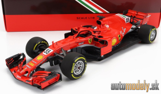 BBR-MODELS - FERRARI - F1 SF71H N 55 TEST FIORANO ITALY 2018 CARLOS SAINZ - 1:18