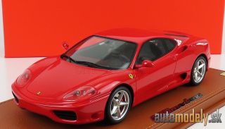 BBR-MODELS - FERRARI - 360 MODENA 1999 - F1 GEAR BOX - CAMBIO F1 - CON VETRINA - WITH SHOWCASE (ROSSO CORSA 322 - RED) - 1:18