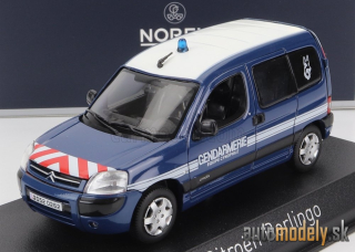NOREV - CITROEN - BERLINGO GENDARMERIE EQUIPE CYNOPHILE 2007 (BLUE)) - 1:43