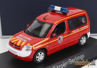 NOREV - CITROEN - BERLINGO POMPIERS SECOURS MEDICAL 2004 - 1:43