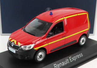 NOREV - RENAULT - EXPRESS VAN SAPEURS POMPIERS 2021 (RED YELLOW) - 1:43