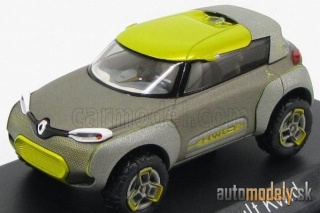 NOREV - RENAULT - CONCEPT CAR KWID SALON DE BOMBAY 2014 (GREY YELLOW) - 1:43