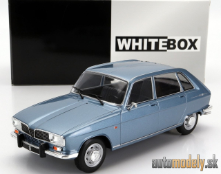 WHITEBOX - RENAULT - R16 1965 (BLUE MET) - 1:24