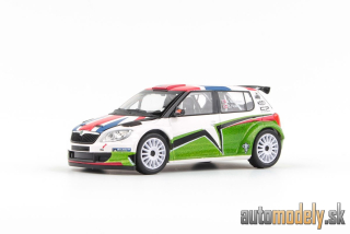  Abrex - Škoda Fabia II FL S2000 (2010) - Škoda UK "Mikkelsen" Design 2011 - 1:43