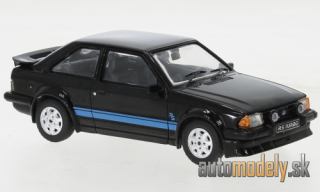 IXO - Ford Escort MK III RS Turbo - black, 1984 - 1:43