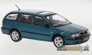 IXO - Škoda Octavia 1 (1U) Combi - zelená metalíza, 1998 - 1:43
