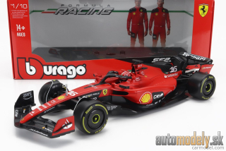BURAGO - FERRARI - F1 SF-23 TEAM SCUDERIA FERRARI N 16 SEASON 2023 CHARLES LECLERC - 1:18