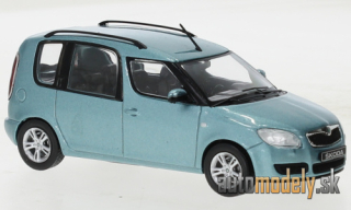 IXO - Škoda Roomster - svetlomodrá metalíza, 2007 - 1:43