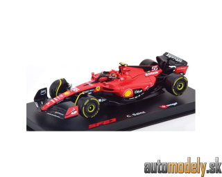 Bburago - FERRARI - F1 SF-23 TEAM SCUDERIA FERRARI N 55 SEASON 2023 CARLOS SAINZ - 1:43