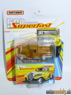 Matchbox GBK27 - '32 Ford Pickup Matchbox Super Fast 50th Anniversary No. 8