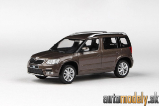 Abrex - Škoda Yeti FL (2013) Hnedá Mato Metalíza - 1:43