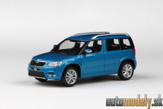 Abrex - Škoda Yeti FL (2013) Modrá Ocean Metalíza - 1:43