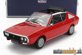 Norev - RENAULT - 17 GORDINI CABRIOLET 1975 - RED - 1:18