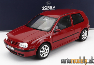 Norev - VOLKSWAGEN - GOLF IV 2002 - RED - 1:18