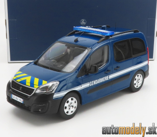 Norev - PEUGEOT - PARTNER GENDARMERIE 2018 - BLUE YELLOW - 1:18