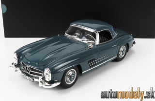 Norev - MERCEDES BENZ - SL-CLASS 300SL ROADSTER SPIDER (W198 II) 1957 - BLUE GREY - 1:18