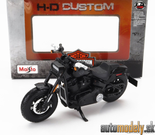 Maisto - HARLEY DAVIDSON - FAT BOB 114 2022 - BLACK - 1:18