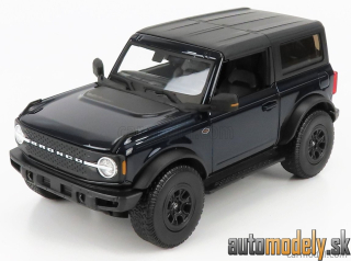 Maisto - FORD USA - BRONCO WILDTRACK 2021 - DARK BLUE MET - 1:18