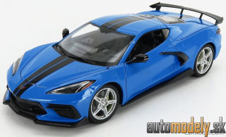 Maisto - CHEVROLET - CORVETTE STINGRAY 2020 - BLUE - 1:18