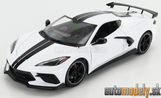 Maisto - CHEVROLET - CORVETTE STINGRAY 2020 - WHITE - 1:18