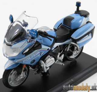 Maisto - BMW - R1200RT POLIZIA STRADALE 2005 - LIGHT BLUE WHITE - 1:18