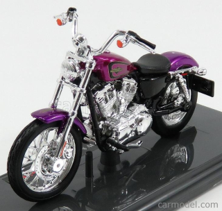 Maisto - HARLEY DAVIDSON - XL 1200V SEVENTY TWO 2013 - LILLAC MET - 1:18