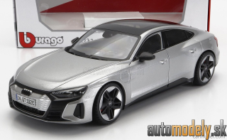 Bburago - AUDI - GT RS E-TRON 2022 - SILVER - 1:18