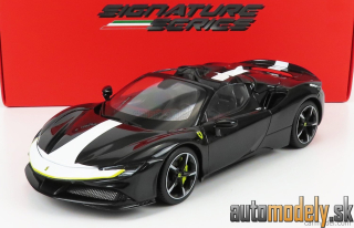 Bburago - FERRARI - SF90 STRADALE SPIDER ASSETTO FIORANO 2019 - BLACK - 1:18