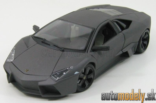Bburago - LAMBORGHINI - REVENTON MOTORSHOW FRANCOFORTE 2007 - DARK GREY MET - 1:18