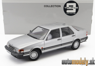 Triple9 - SAAB 9000 CD TURBO 1990 SILVER - 1:18