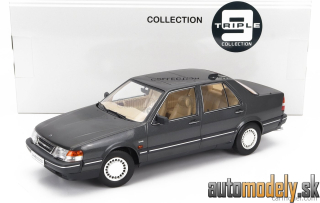 Triple9 - SAAB 9000 CD TURBO 1990 GREY MET - 1:18