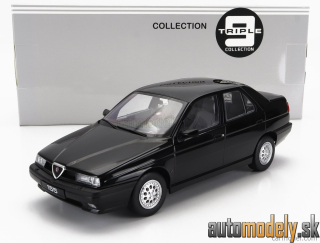 Triple9 - ALFA ROMEO 155 1996 BLACK INTERIOR BLACK NERO - 1:18