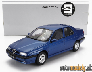 Triple9 - ALFA ROMEO 155 1996 GREY INTERIOR BLUE MET - 1:18