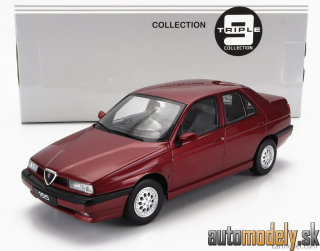 Triple9 - ALFA ROMEO 155 1996 GREY INTERIOR RED MET - 1:18