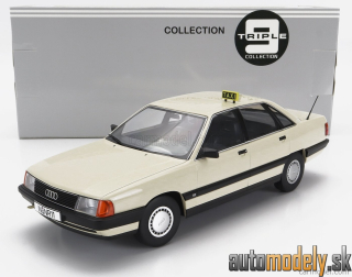 Triple9 - AUDI 100 (C3) TAXI 1989 BEIGE - 1:18