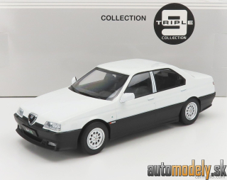Triple9 - ALFA ROMEO 164 Q4 1994 BLACK INTERIOR WHITE - 1:18