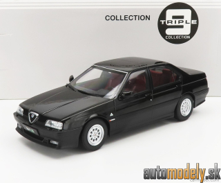 Triple9 - ALFA ROMEO 164 Q4 1994 DARK RED INTERIOR BLACK - 1:18