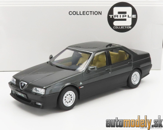 Triple9 - ALFA ROMEO 164 Q4 1994 BEIGE INTERIOR DARK GREY MET - 1:18