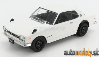 Triple9 - NISSAN SKYLINE GT-R (KPGC10) 1972 WHITE - 1:18