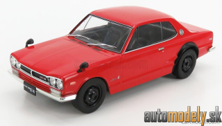 Triple9 - NISSAN SKYLINE GT-R (KPGC10) 1972 RED - 1:18