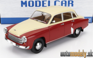 MCG - WARTBURG 311 1959 RED BEIGE - 1:18
