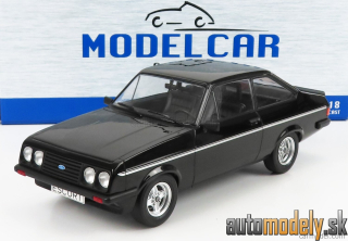 MCG - FORD ENGLAND ESCORT MKII RS2000 LHD 1977 BLACK - 1:18