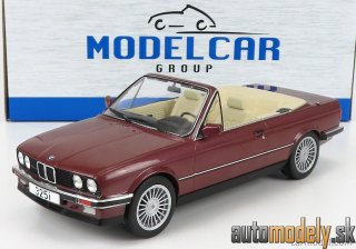 MCG - BMW 3-SERIES 325i (E30) CABRIOLET 1989 RED - 1:18