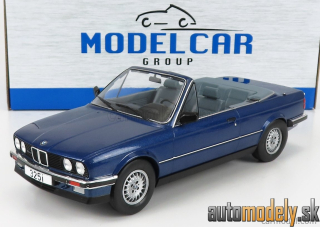 MCG - BMW 3-SERIES 325i (E30) CABRIOLET 1989 BLUE - 1:18