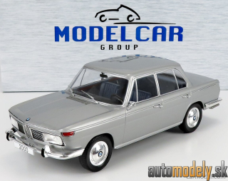 MCG - BMW 2000 (TYPE 121) 1966 SILVER - 1:18