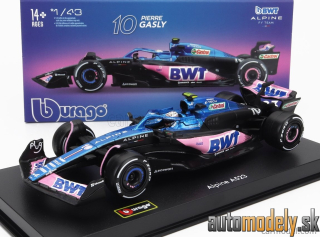 Bburago - RENAULT F1 A523 TEAM BWT ALPINE F1 N 10 SEASON 2023 PIERRE GASLY - 1:43