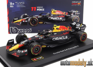 Bburago - RED BULL F1 RB19 TEAM ORACLE RED BULL RACING N 11 SEASON 2023 SERGIO PEREZ - 1:43