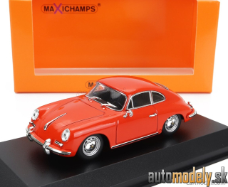 Minichamps - PORSCHE 356 B COUPE 1961 ORANGE - 1:43