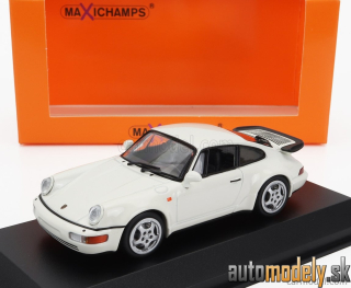 Minichamps - PORSCHE 911 964 TURBO COUPE 1990 WHITE - 1:43